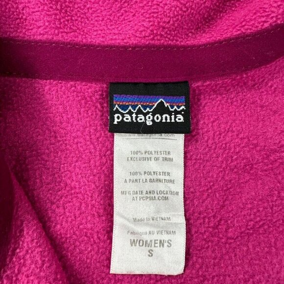 Vintage Patagonia Micro D Fleece Pullover  Pink 1/4 Zip Women's Sz Small 26277 - Picture 2 of 12